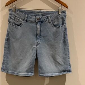 Parasuco Light Blue Denim Women's Shorts